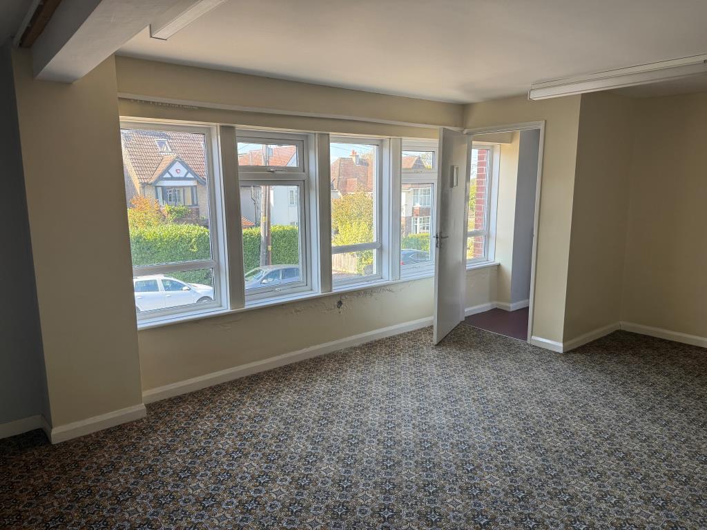 Lot: 29 - FORMER METHODIST CHURCH WITH RESIDENTIAL CONSENT - Mezzanine floor with window overlooking Cuckfield Road